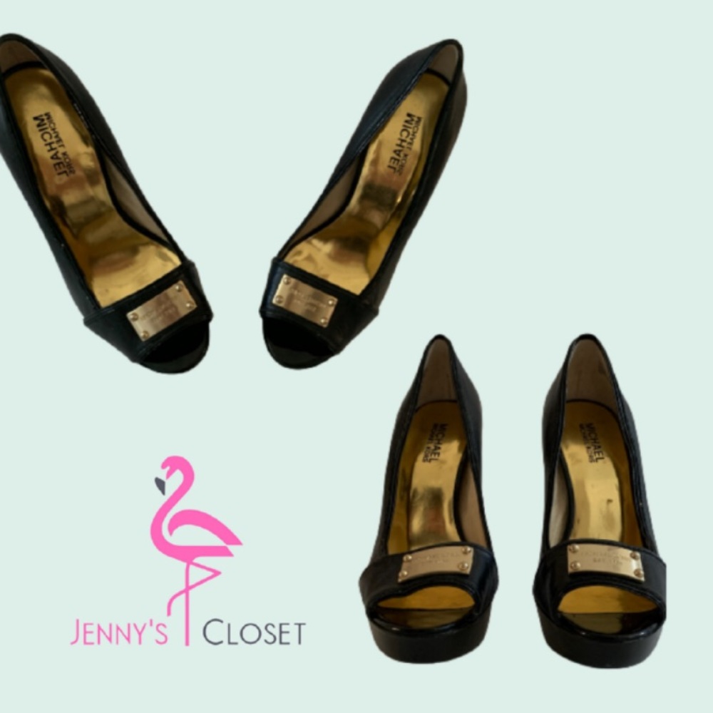 Michael Kors Shoes, Size 7M, Black Leather